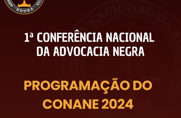 PROGRAMAÇÃO DO Iº CONANE